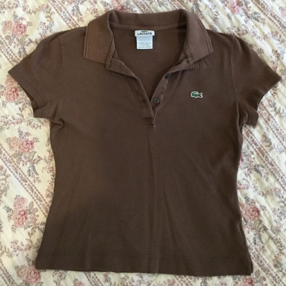 Brown polo