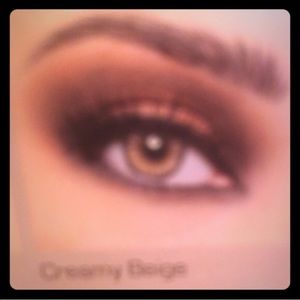 Desio 2 pairs of contacts in creamy beige color