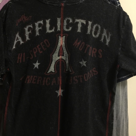 Affliction shirt - Picture 2 of 3
