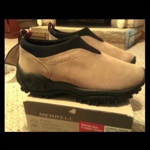 Merrell Women's Slip On Winter Moc Classic Taupe