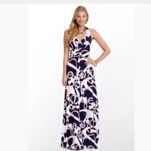 ISO Booze Cruise Navy Amada Maxi Dress size large