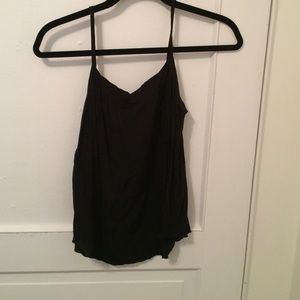 Black tank top