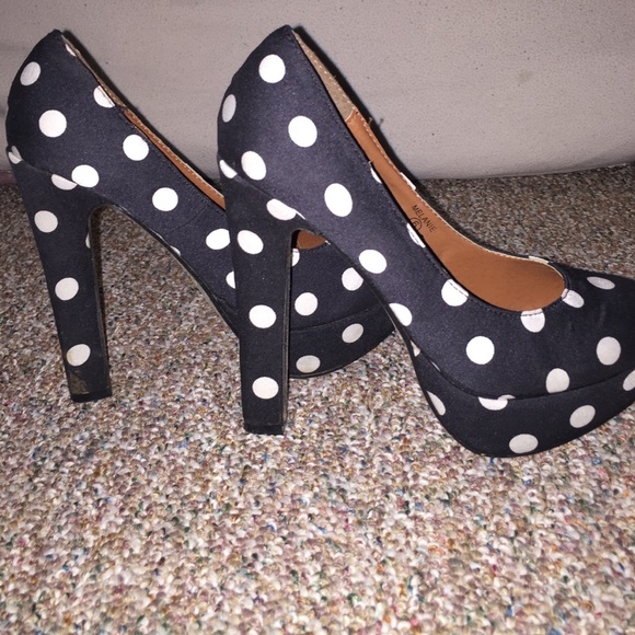 Polka Dot Heels