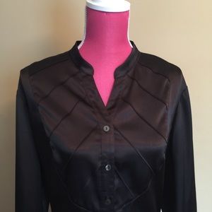 Chico's black blouse