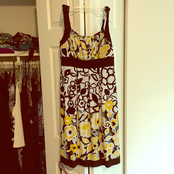 Floral Carole Little dress size 6