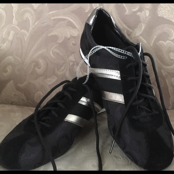 Coach Black Tennis Shoes