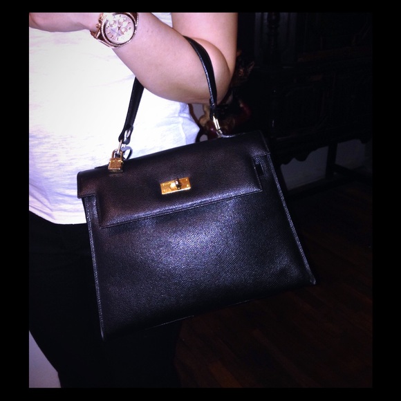 Birken Inspired Italian Leather Handbag