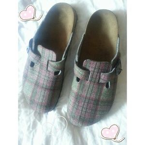 Birkens Plaid MaryJanes