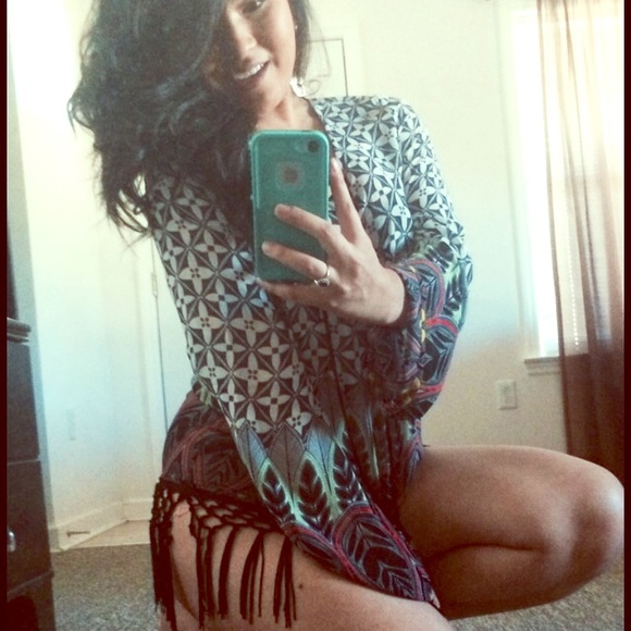 Beautiful shirt or bikini cover