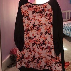 Floral dressy shirt