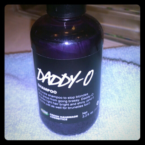 Lush Daddy O purple shampoo