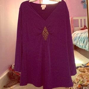 Very lovely purple shirt