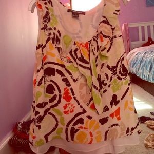 Beautiful colorful sleeveless shirt