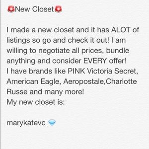 🚨NEW CLOSET🚨