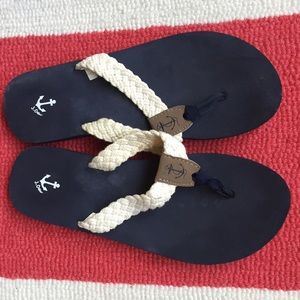 J crew flip flops