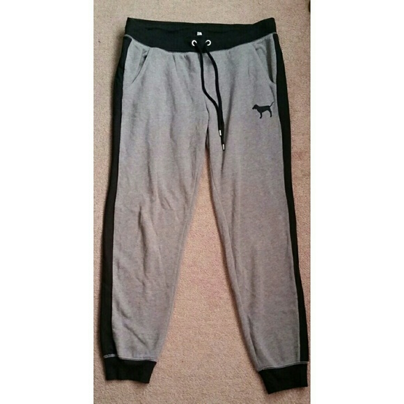 Victoria's secret pink collegiate sweat pants