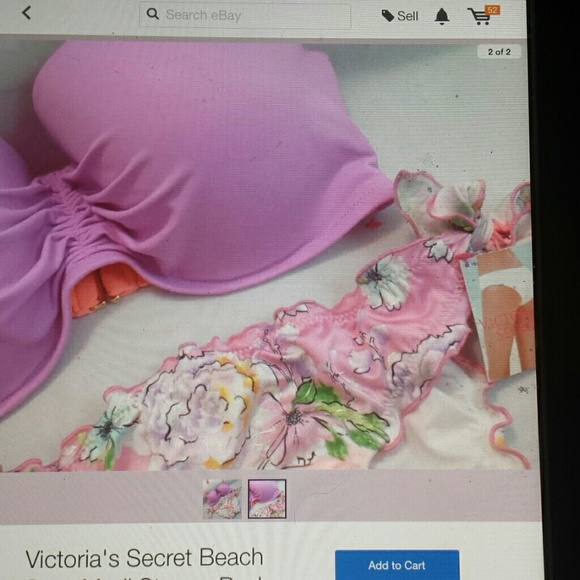 ISO Victoria's Secret Bikini Bottom Size Small - Picture 2 of 3