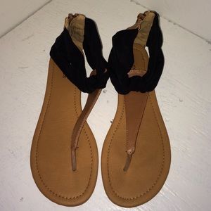 Scarf Sandals