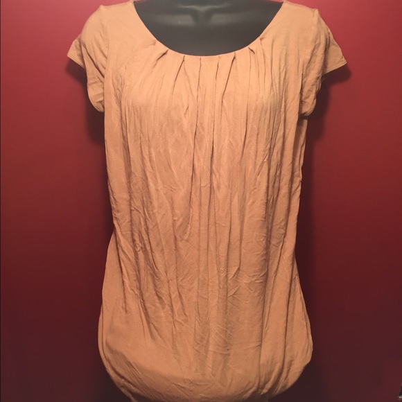 New York & Company Mustard Yellow Top