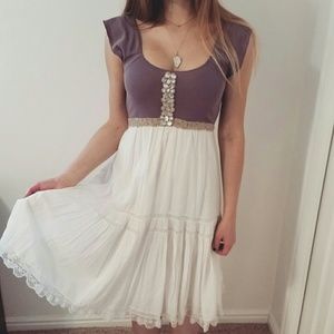 FREE PEOPLE tea length dress