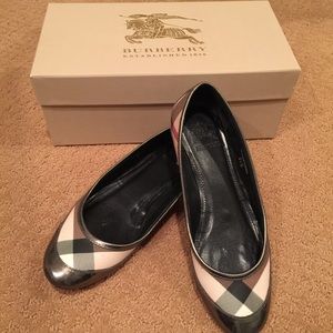 Authentic Burberry Flats