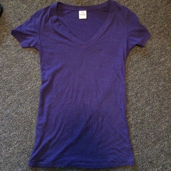 Pink Victorias Secret Purple Tshirt 😍
