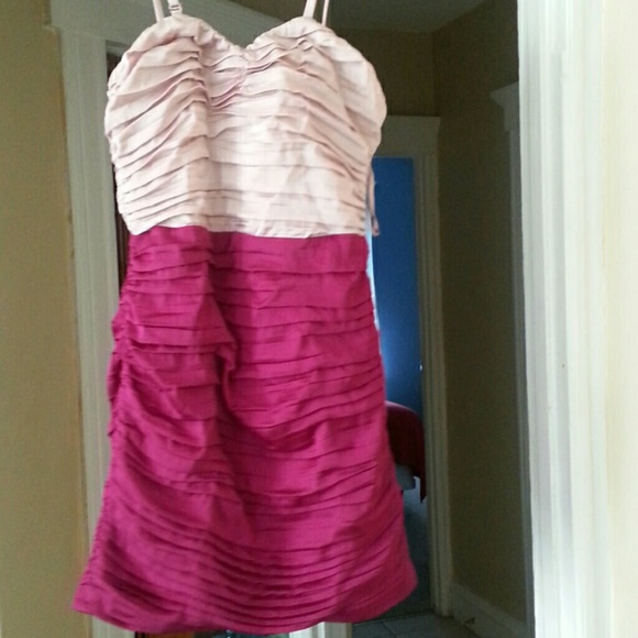 Beautiful Pink and Fuchsia Express Dress