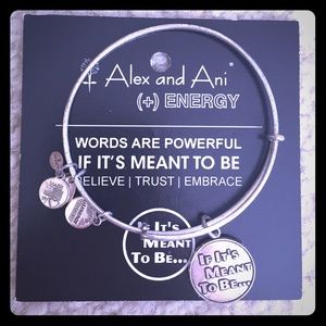 Alex & Ani "if it's meant to be" for @pk9050