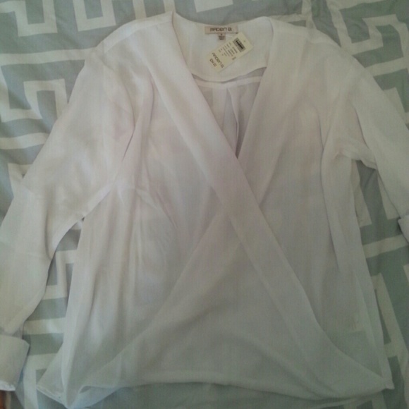 White cross over top