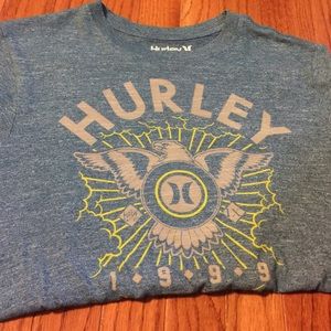 Blue Hurley shirt