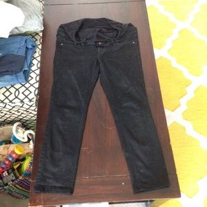 H&M Mama slim skinny ankle jeans, size 12