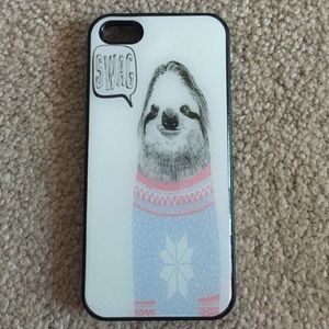Christmas Sloth iPhone 5 Case