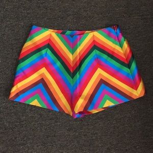 Inspired "Valentino" Rainbow Shorts