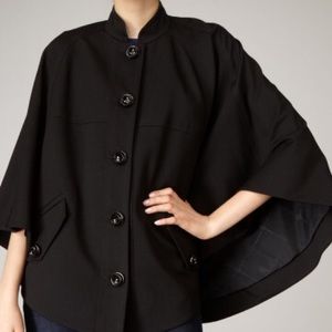 Trina Turk poncho black nwot one size