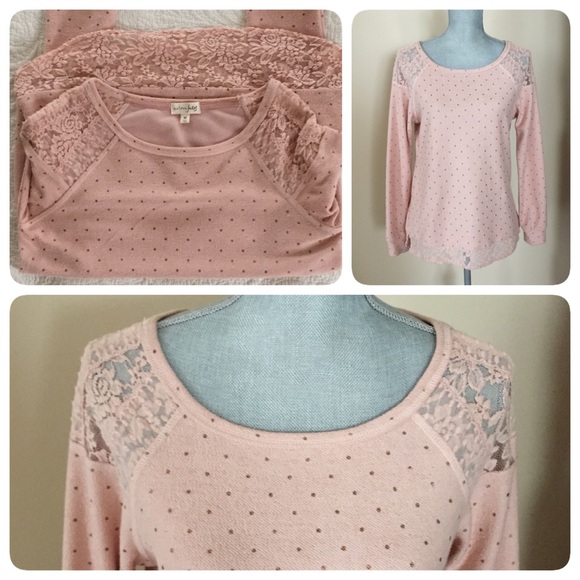 ❌SOLD❌Maison Jules polka dot sweater🎀 - Picture 3 of 3