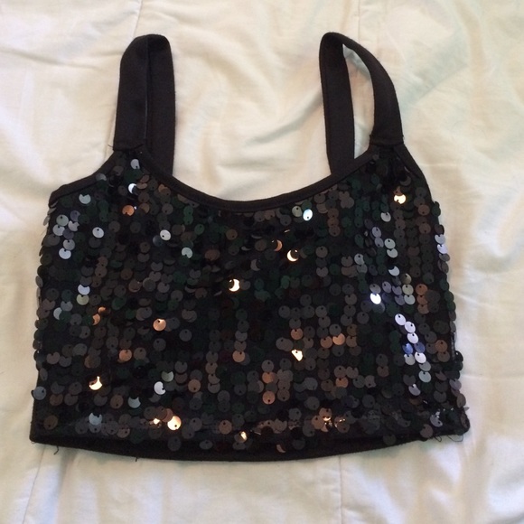 Sparkly Crop Top