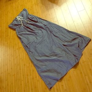 Chambray maxi dress. Gap size medium