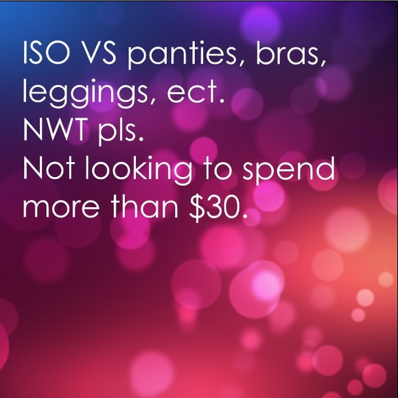 ISO Victoria's Secret Pink