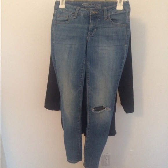 High waist jeans
