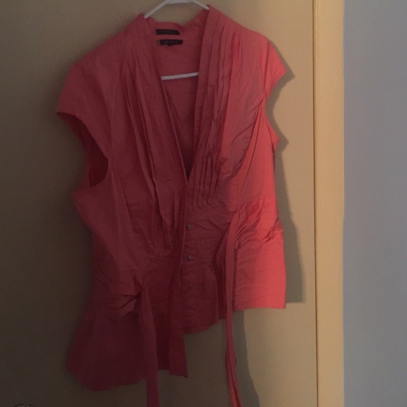 Peach Casual Shirt