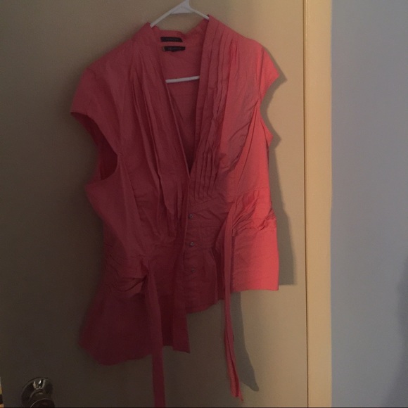 Peach casual Top - Picture 1 of 2