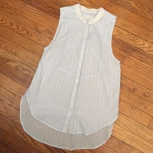 Leith Button Down Tank