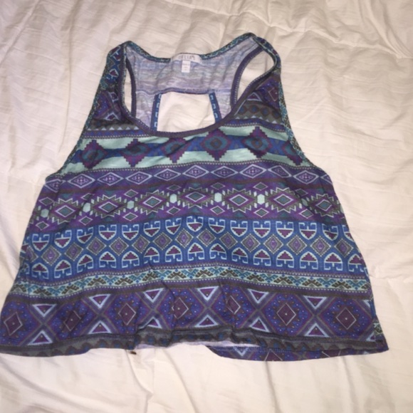 Aztec crop top