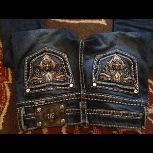 Size 25 signature Boot Miss Me Jeans