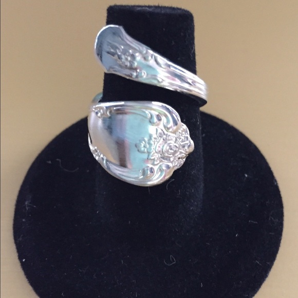 Silver Spoon Ring Size 7