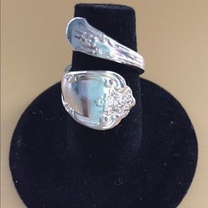 Silver Spoon Ring Size 7