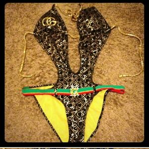 Coogi kimono swimsuit