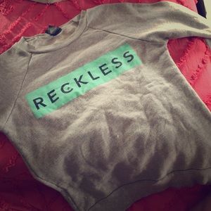 Young and Reckless crew neck