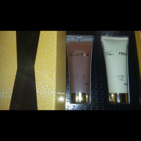 Fendi shower gel.