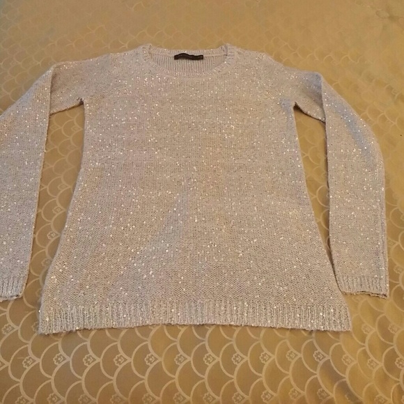 The Limited sweater with sequins size xs
